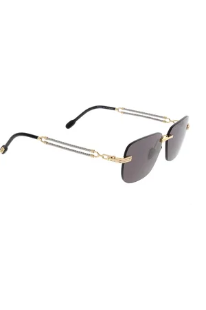 Fred Akcesoria, unisex, Żółty, ONE SIZE, Stylowe okulary przeciwsłoneczne dla mężczyzn i kobiet