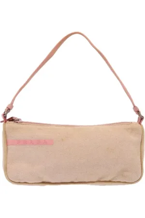 Prada Pre-owned, Kobieta, Różowy, ONE SIZE, Pre-owned Canvas clutches