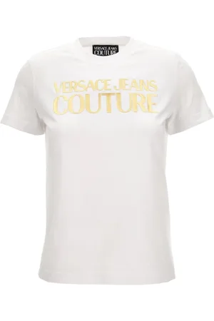 VERSACE Koszulki, Kobieta, Biały, XS, Koszulki i Polosy
