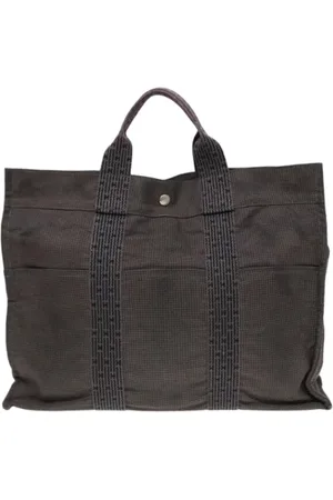 Hermès Pre-owned, Kobieta, Szary, ONE SIZE, Pre-owned Canvas totes