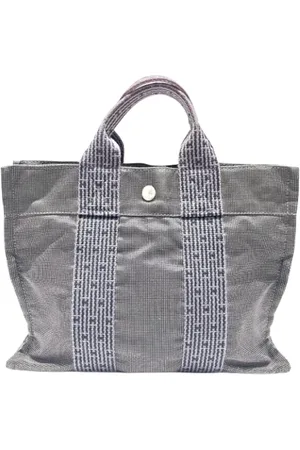 Hermès Pre-owned, Kobieta, Szary, ONE SIZE, Pre-owned Canvas totes