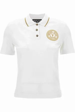 VERSACE Koszulki, Kobieta, Biały, 2XS, Koszulki i Polosy