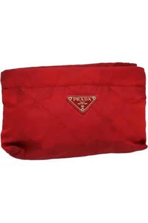 Prada Pre-owned, Kobieta, Czerwony, ONE SIZE, Pre-owned Fabric clutches