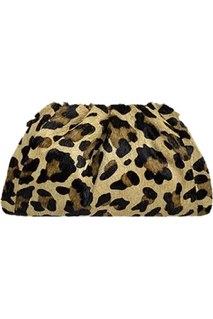 Sista Paris Torebki, Kobieta, brązowy, ONE SIZE, Torba dla niemowląt z nadrukiem leoparda i paskiem