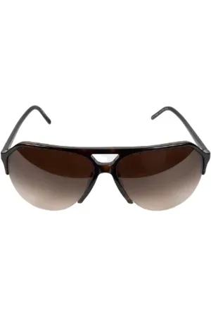 Dolce & Gabbana Pre-owned, Kobieta, brązowy, ONE SIZE, Pre-owned Acetate sunglasses