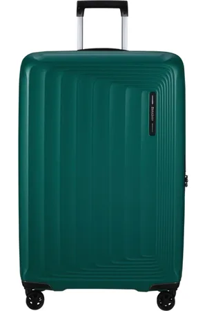 Samsonite Walizki, unisex, Zielony, ONE SIZE, Współczesny Kwadratowy Design Walizka