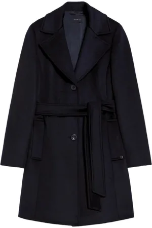 pennyblack Płaszcze, Kobieta, Czarny, L, Stylowy Płaszcz VIK