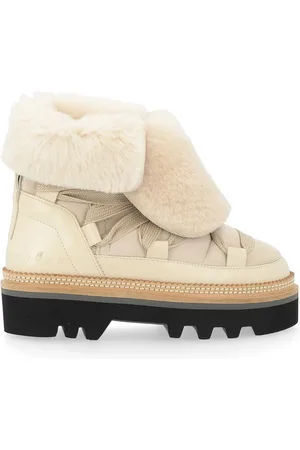 Hogan Buty, Kobieta, Beżowy, 40 EU, Elegancki But dla Kobiet