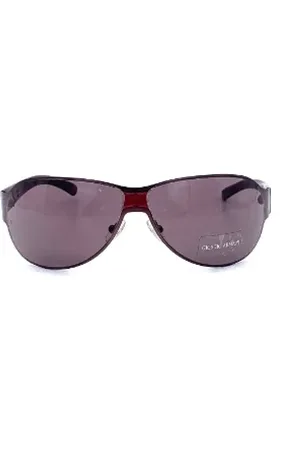 Emporio Armani Pre-owned, Kobieta, Czerwony, ONE SIZE, Pre-owned Acetate sunglasses