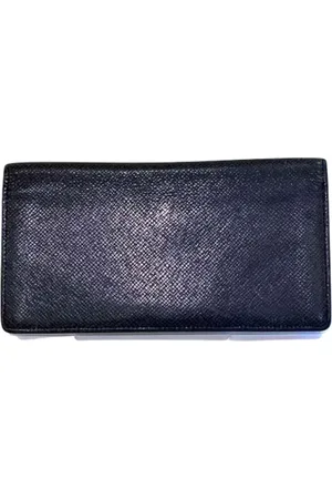 LOUIS VUITTON Pre-owned, Mężczyzna, Czarny, ONE SIZE, Skóra, Pre-owned skórzane portfele