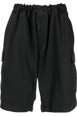 Acne Studios Szorty, Mężczyzna, Czarny, L, Ripstop Casual Shorts