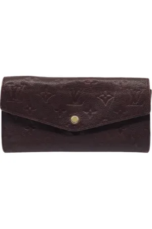 LOUIS VUITTON Pre-owned, Kobieta, Fioletowy, ONE SIZE, Skóra, Pre-owned skórzane portfele