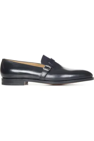 JOHN LOBB Buty, Mężczyzna, Czarny, 43 EU, Czarne Mokasyny dla Mężczyzn