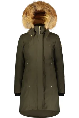 Moose Knuckles Płaszcze, Kobieta, Zielony, M, Odzież Parka