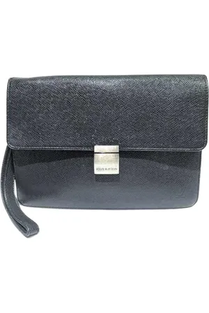 LOUIS VUITTON Pre-owned, Mężczyzna, Czarny, ONE SIZE, Skóra, Pre-owned Leather clutches