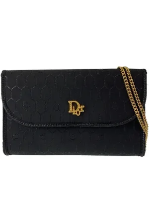 Dior Pre-owned, Kobieta, Niebieski, ONE SIZE, Pre-owned Canvas crossbody-bags