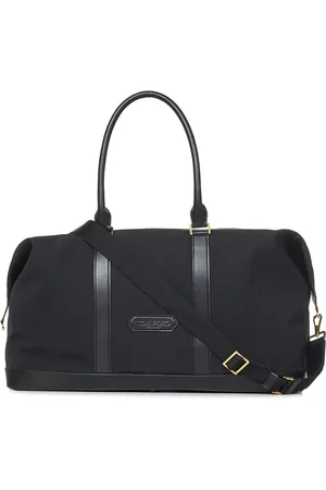 Tom Ford Torebki, Mężczyzna, Czarny, ONE SIZE, Skóra, Czarna skórzana torba na ramię