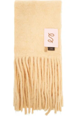 Séfr Akcesoria, unisex, Żółty, ONE SIZE, Miękki Szal z Alpaki Fuzzy