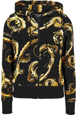 VERSACE Bluzy, Kobieta, Czarny, 2XS, Swetry