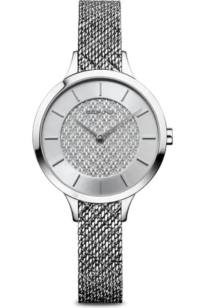 Bering Akcesoria, Kobieta, Szary, ONE SIZE, Zegarek Damski Classic 31 mm Bransoleta Milaneza 17831-000