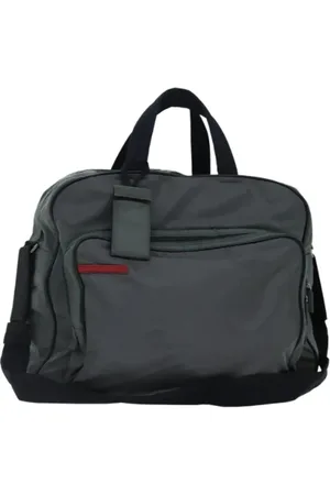 Prada Pre-owned, Kobieta, Szary, ONE SIZE, Pre-owned Fabric travel-bags