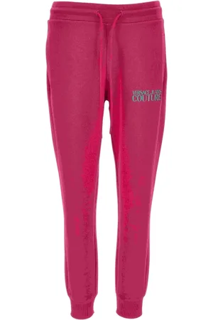 VERSACE Spodnie, Kobieta, Różowy, 2XS, Spodnie