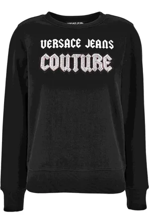 VERSACE Bluzy, Kobieta, Czarny, 2XS, Swetry
