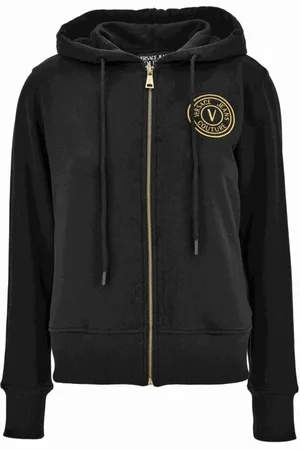 VERSACE Bluzy, Kobieta, Czarny, M, Swetry
