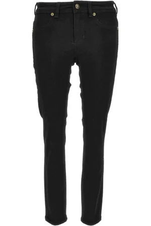VERSACE Jeansy, Kobieta, Czarny, W32, Denim, Spodnie