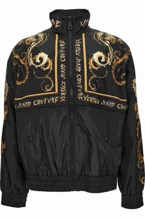 VERSACE Kurtki, Mężczyzna, Czarny, 2XL, Płaszcze