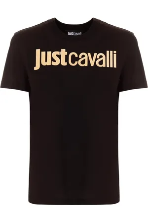 Roberto Cavalli Koszulki, Kobieta, Czarny, 2XS, Koszulki i Pola