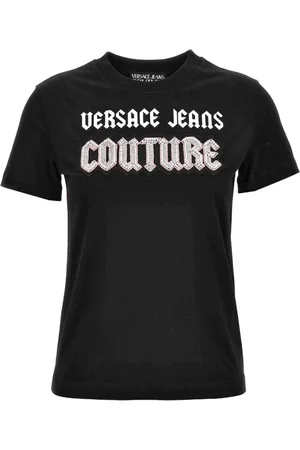 VERSACE Koszulki, Kobieta, Czarny, M, Koszulki i Polosy