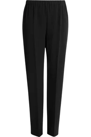 Persona by Marina Rinaldi Spodnie, Kobieta, Czarny, L, Klasyczne Spodnie Straight Leg