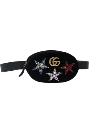 Gucci Pre-owned, Kobieta, Czarny, ONE SIZE, Pre-owned Velvet gucci-bags