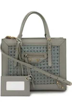 Balenciaga Pre-owned, Kobieta, Szary, ONE SIZE, Len, Pre-owned Fabric balenciaga-bags