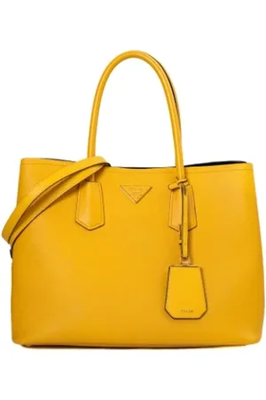Prada Pre-owned, Kobieta, Żółty, ONE SIZE, Skóra, Pre-owned Leather prada-bags