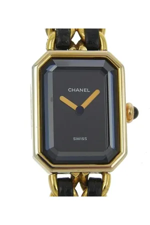 CHANEL Pre-owned, Kobieta, Czarny, ONE SIZE, Pre-owned Metal watches