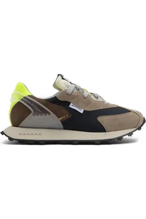 RUN OF Buty, Mężczyzna, Wielobarwność, 44 EU, Skóra, Sneaker Barrio M