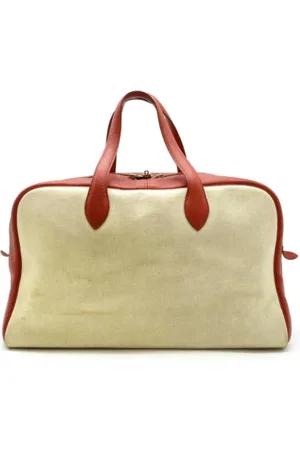 Hermès Pre-owned, Kobieta, Beżowy, ONE SIZE, Pre-owned Leather travel-bags