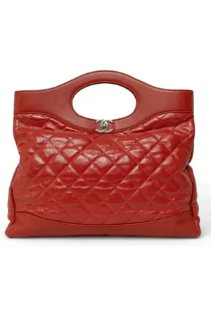 CHANEL Pre-owned, Kobieta, Czerwony, ONE SIZE, Pre-owned Canvas handbags