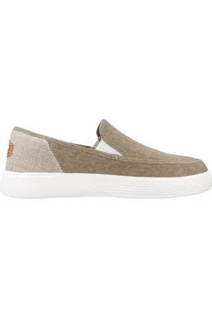 Hey dude Buty, Mężczyzna, Beżowy, 41 EU, Stylowe Craft Mokasyny