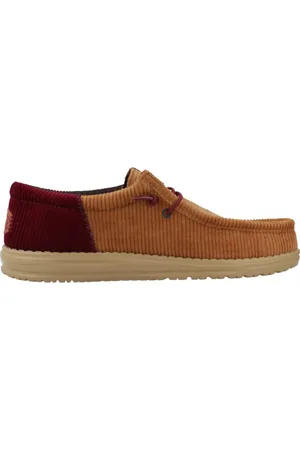 Hey dude Buty, Mężczyzna, brązowy, 42 EU, Sznurowane Buty Sztruksowe