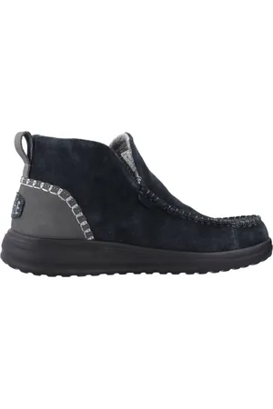 Hey dude Buty, Kobieta, Czarny, 38 EU, Stylowe Botki dla Mężczyzn