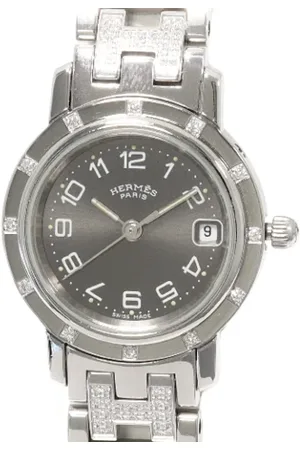 Hermès Pre-owned, Kobieta, Szary, ONE SIZE, Pre-owned Metal watches