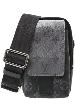 LOUIS VUITTON Pre-owned, Mężczyzna, Czarny, ONE SIZE, Pre-owned Canvas shoulder-bags