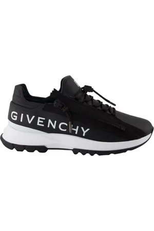 Givenchy Buty, Mężczyzna, Czarny, 43 EU, Czarne skórzane wysokie buty sportowe