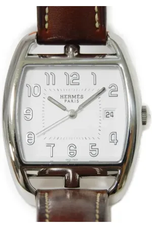 Hermès Pre-owned, Kobieta, Biały, ONE SIZE, Pre-owned Stainless Steel watches