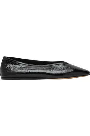 Le Monde Beryl Buty, Kobieta, Czarny, 36 EU, Baleriny z Punktowym Nosem