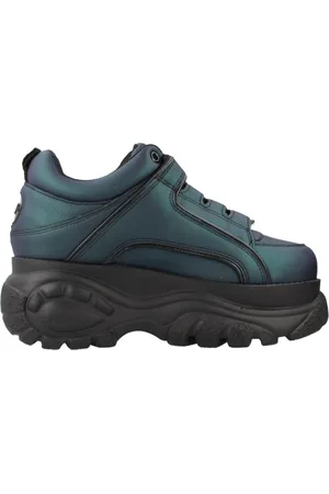 Buffalo Buty, Kobieta, Zielony, 40 EU, Platform Sneakers