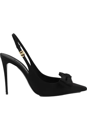 Dolce & Gabbana Buty, Kobieta, Czarny, 40 1/2 EU, Czarne Czółenka ze Szpilką